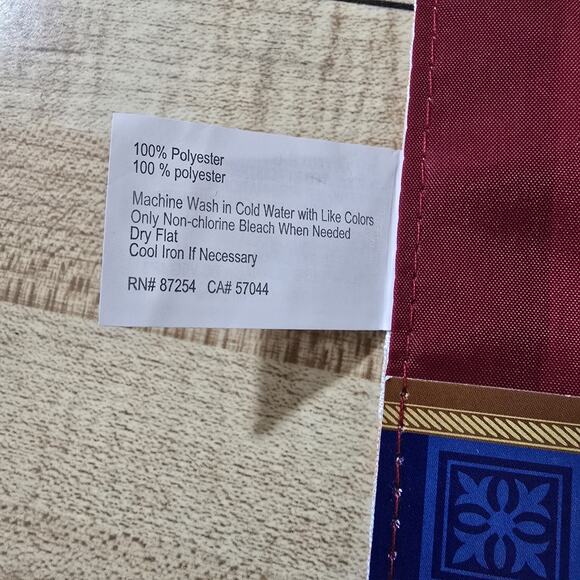 Set Of 4 Fall Placemats 12” x 18” Autumn Pumpkins Polyester Fabric Washable - Picture 5 of 5